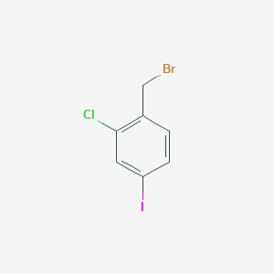 Benzene, 1-(bromomethyl)-2-chloro-4-iodo-