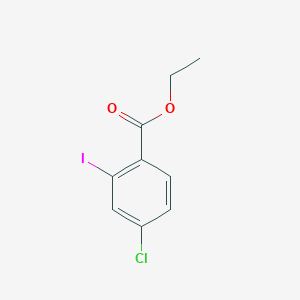 Benzoic acid, 4-chloro-2-iodo-, ethyl ester 