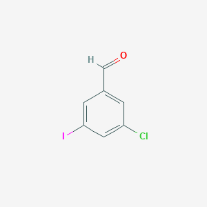 Benzaldehyde, 3-chloro-5-iodo-