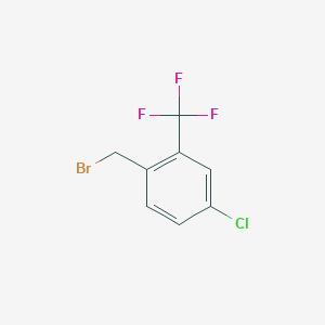 4-Chloro-2-(trifluoromethyl)benzyl bromide
