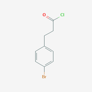 Benzenepropanoyl chloride, 4-bromo-
