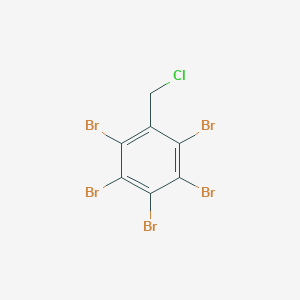 Benzene, pentabromo(chloromethyl)- Benzene, pentabromo(chloromethyl)-