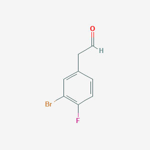 Benzeneacetaldehyde, 3-bromo-4-fluoro-