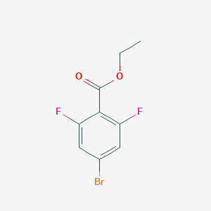 Benzoic acid, 4-bromo-2,6-difluoro-, ethyl ester