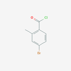 Benzoyl chloride, 4-bromo-2-methyl- 