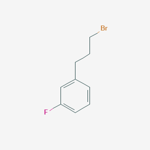 Benzene, 1-(3-bromopropyl)-3-fluoro-