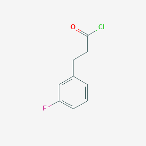 Benzenepropanoyl chloride, 3-fluoro-