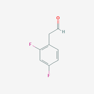 Benzeneacetaldehyde, 2,4-difluoro-