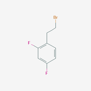 Benzene, 1-(2-bromoethyl)-2,4-difluoro-