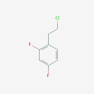 Benzene, 1-(2-chloroethyl)-2,4-difluoro-