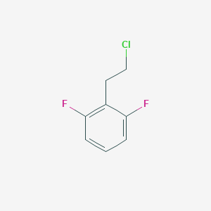 Benzene, 2-(2-chloroethyl)-1,3-difluoro-