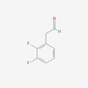 Benzeneacetaldehyde, 2,3-difluoro- Benzeneacetaldehyde, 2,3-difluoro-