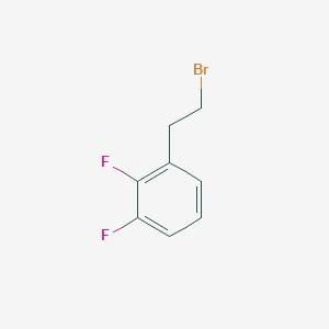 Benzene, 1-(2-bromoethyl)-2,3-difluoro- Benzene, 1-(2-bromoethyl)-2,3-difluoro-