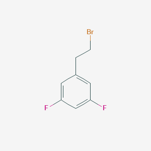 Benzene, 1-(2-bromoethyl)-3,5-difluoro-