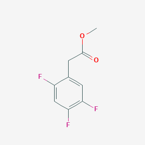 Benzeneacetic acid, 2,4,5-trifluoro-, methyl ester Benzeneacetic acid, 2,4,5-trifluoro-, methyl ester