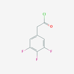 Benzeneacetyl chloride, 3,4,5-trifluoro- Benzeneacetyl chloride, 3,4,5-trifluoro-