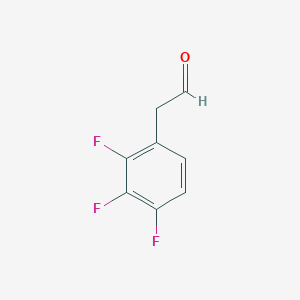 2,3,4-Trifluorobenzeneyl acetaldehyde 2,3,4-Trifluorobenzeneyl acetaldehyde