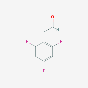 Benzeneacetaldehyde, 2,4,6-trifluoro-