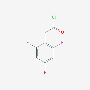 Benzeneacetyl chloride, 2,4,6-trifluoro-