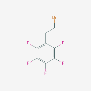 Benzene, 1-(2-bromoethyl)-2,3,4,5,6-pentafluoro-