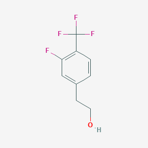 Benzeneethanol, 3-fluoro-4-(trifluoromethyl)- Benzeneethanol, 3-fluoro-4-(trifluoromethyl)-