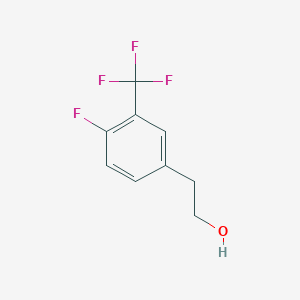 2-(4-fluoro-3-(trifluoromethyl)phenyl)ethanol 2-(4-fluoro-3-(trifluoromethyl)phenyl)ethanol