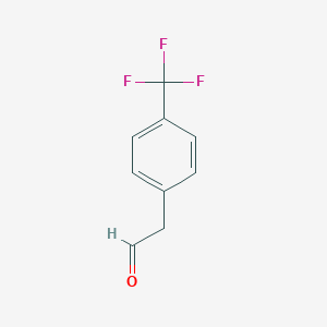 [4-(trifluoromethyl)phenyl]acetaldehyde