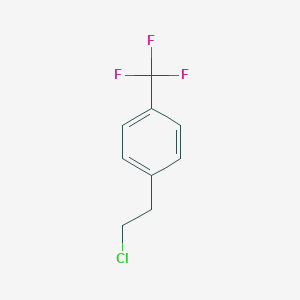 Benzene, 1-(2-chloroethyl)-4-(trifluoromethyl)- Benzene, 1-(2-chloroethyl)-4-(trifluoromethyl)-