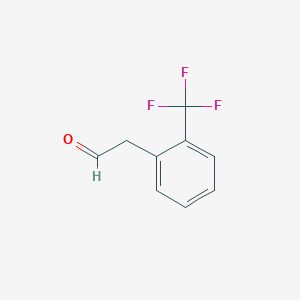 [2-(trifluoromethyl)phenyl]acetaldehyde