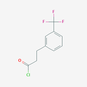 Benzenepropanoyl chloride, 3-(trifluoromethyl)-