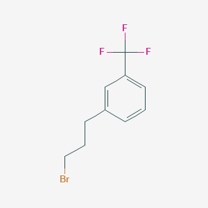 Benzene, 1-(3-bromopropyl)-3-(trifluoromethyl)- Benzene, 1-(3-bromopropyl)-3-(trifluoromethyl)-