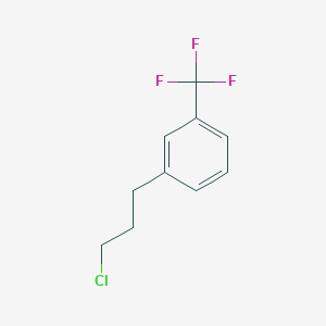 Benzene, 1-(3-chloropropyl)-3-(trifluoromethyl)- Benzene, 1-(3-chloropropyl)-3-(trifluoromethyl)-