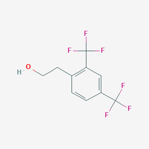 Benzeneethanol, 2,4-bis(trifluoromethyl)- Benzeneethanol, 2,4-bis(trifluoromethyl)-