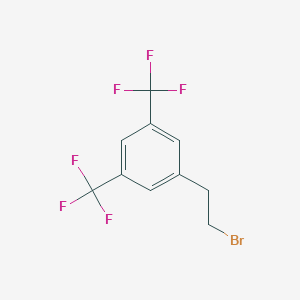 Benzene, 1-(2-bromoethyl)-3,5-bis(trifluoromethyl)- 
