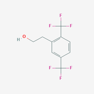 2-(2,5-bis(trifluoromethyl)phenyl)ethanol 2-(2,5-bis(trifluoromethyl)phenyl)ethanol