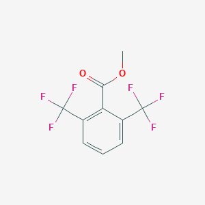 Benzoic acid, 2,6-bis(trifluoromethyl)-, methyl ester Benzoic acid, 2,6-bis(trifluoromethyl)-, methyl ester