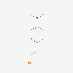 Benzenamine, 4-(2-bromoethyl)-N,N-dimethyl- Benzenamine, 4-(2-bromoethyl)-N,N-dimethyl-
