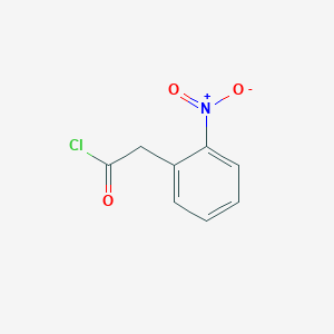Benzeneacetyl chloride, 2-nitro- Benzeneacetyl chloride, 2-nitro-