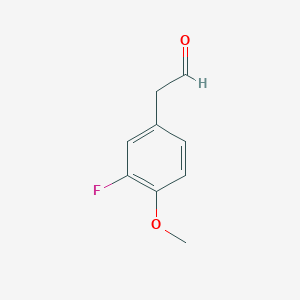 Benzeneacetaldehyde, 3-fluoro-4-methoxy- Benzeneacetaldehyde, 3-fluoro-4-methoxy-