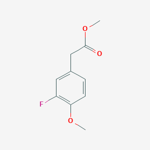 Benzeneacetic acid, 3-fluoro-4-methoxy-, methyl ester