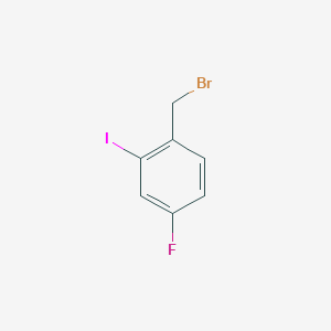 1-Bromomethyl-4-fluoro-2-iodo-benzene 1-Bromomethyl-4-fluoro-2-iodo-benzene