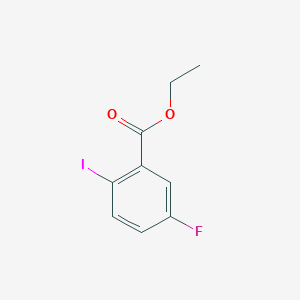 Benzoic acid, 5-fluoro-2-iodo-, ethyl ester