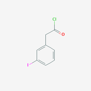 Benzeneacetyl chloride, 3-iodo- Benzeneacetyl chloride, 3-iodo-