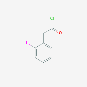Benzeneacetyl chloride, 2-iodo- Benzeneacetyl chloride, 2-iodo-