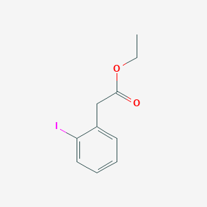 Benzeneacetic acid, 2-iodo-, ethyl ester Benzeneacetic acid, 2-iodo-, ethyl ester