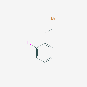Benzene, 1-(2-bromoethyl)-2-iodo- Benzene, 1-(2-bromoethyl)-2-iodo-