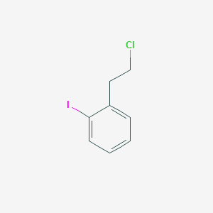 Benzene, 1-(2-chloroethyl)-2-iodo- Benzene, 1-(2-chloroethyl)-2-iodo-