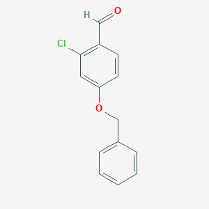 Benzaldehyde, 2-chloro-4-(phenylmethoxy)-