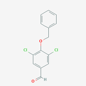 Benzaldehyde, 3,5-dichloro-4-(phenylmethoxy)- Benzaldehyde, 3,5-dichloro-4-(phenylmethoxy)-