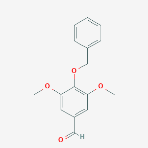 4-(benzyloxy)-3,5-dimethoxybenzaldehyde 4-(benzyloxy)-3,5-dimethoxybenzaldehyde